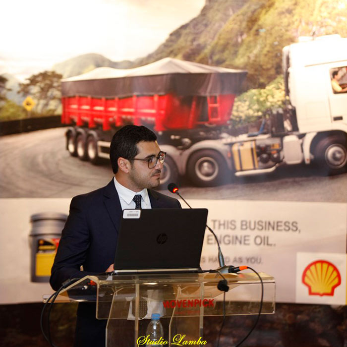 Hypco's seminar for the Fleet and power sectors, about the Shell Rimula R4X at the Kempinski Hotel.